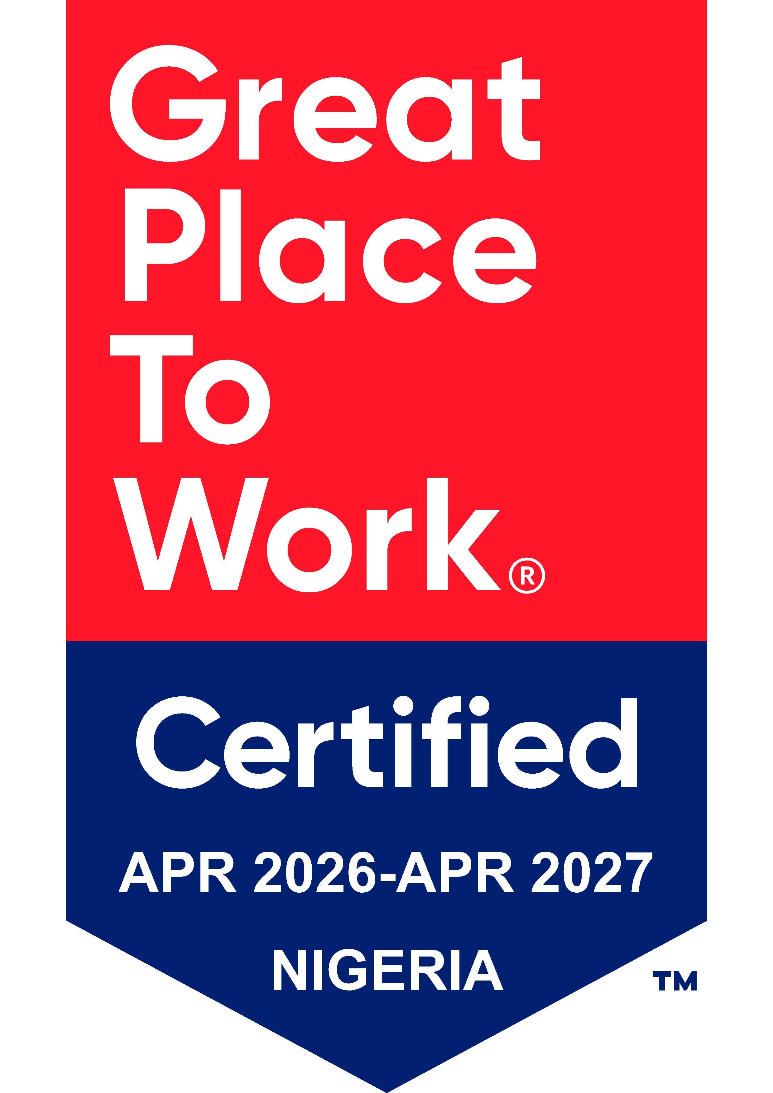 Great Place To Work Certified